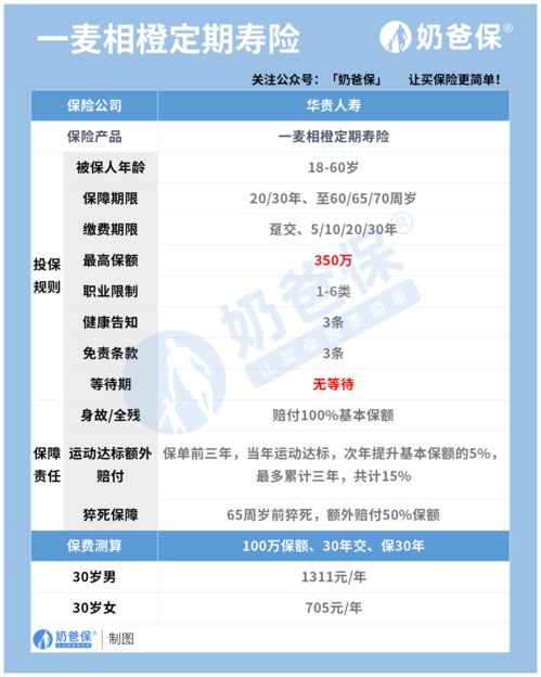 華貴一麥相橙定期壽險（互聯(lián)網(wǎng)專屬）深度評測 保障、性價比與網(wǎng)絡信息安全視角下的思考